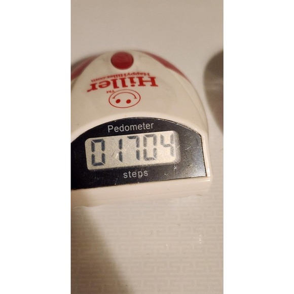 Pedometer set of 2 working step counter trackers exercise  workout - Picture 5 of 6